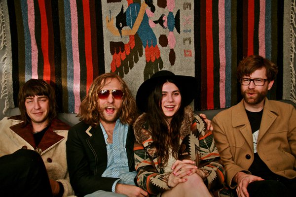 Promotional photograph of The Blank Tapes.