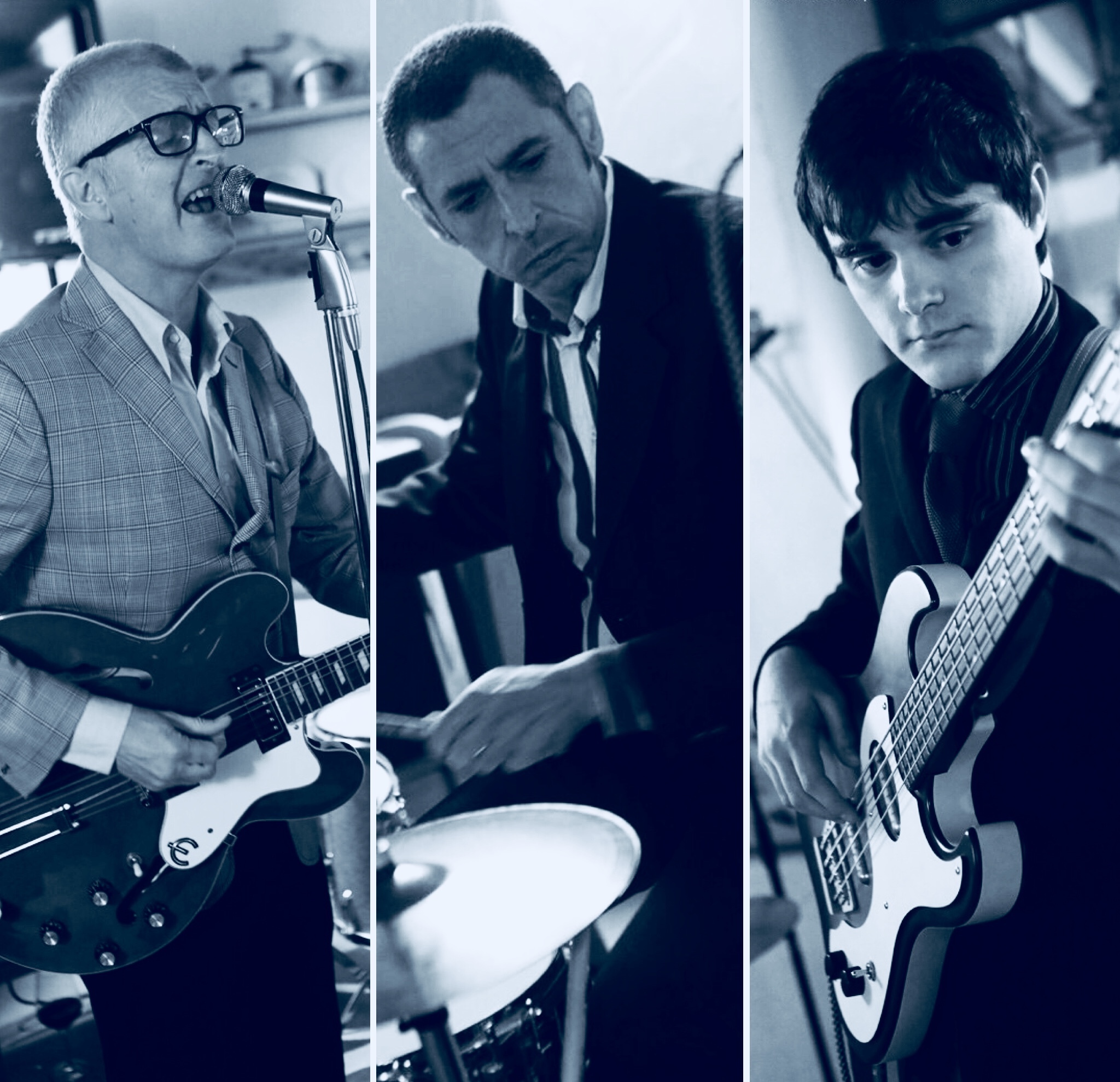 Fotografía promocional de The Blue Birds