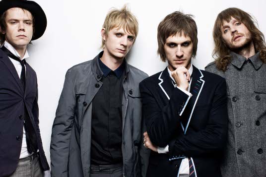 Promotional photograph of The Blue Van.