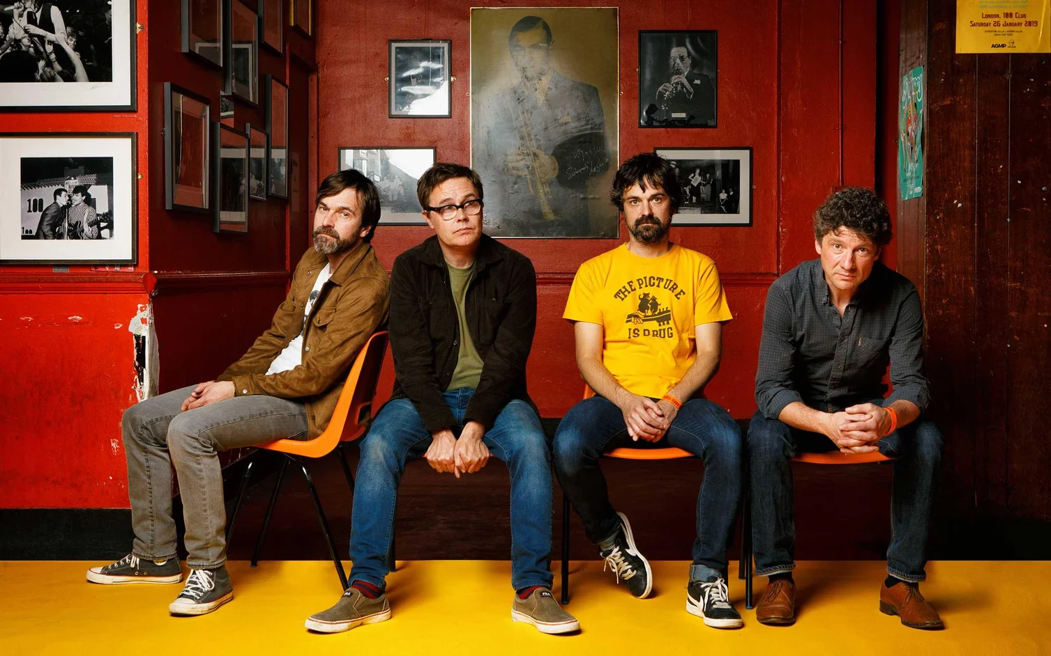 Fotografía promocional de The Bluetones