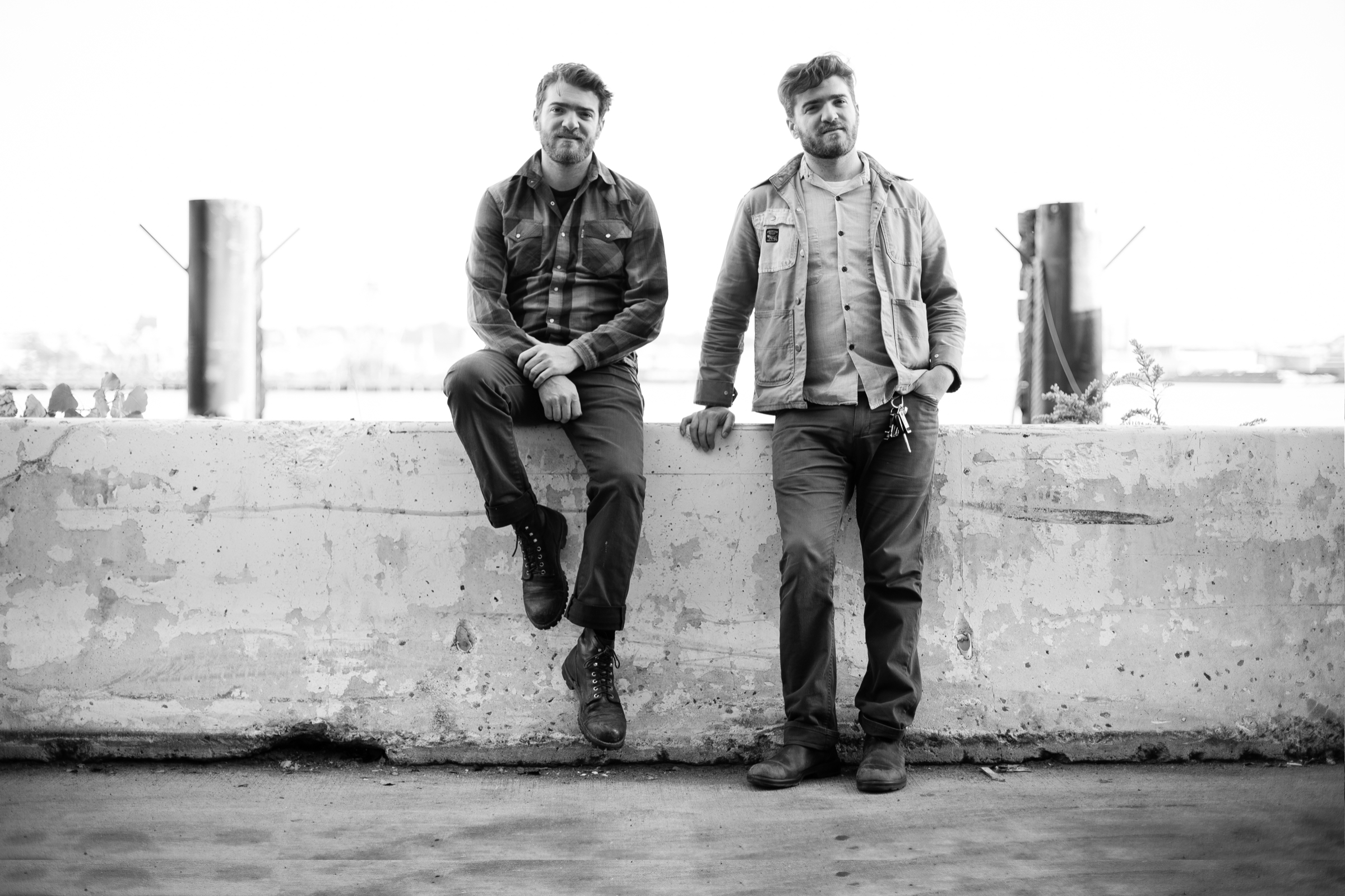 Promotional photograph of The Brother Brothers.