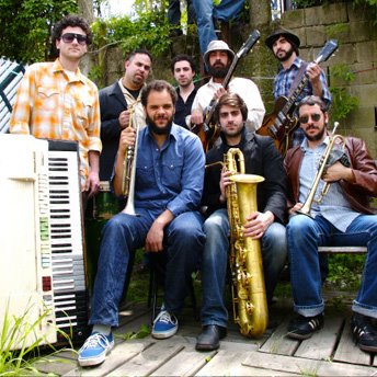 Promofoto von The Budos Band.