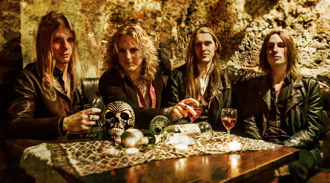 Fotografía promocional de The Burning Crows