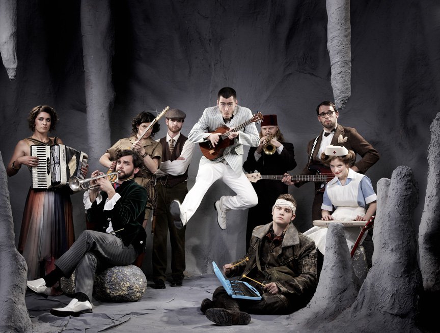 Promofoto von The Burning Hell.