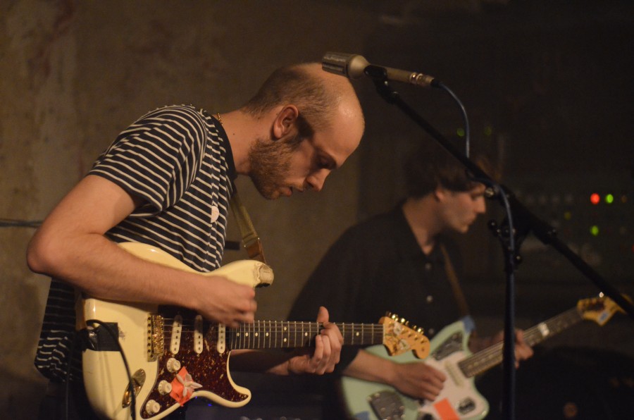 Promotional photograph of The BV's.