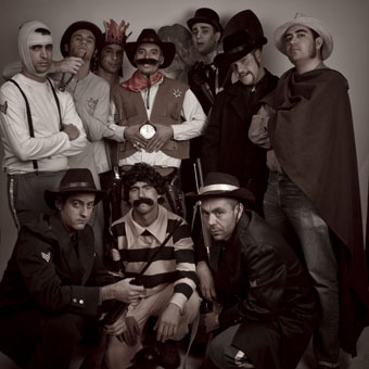 Fotografía promocional de the cabrians