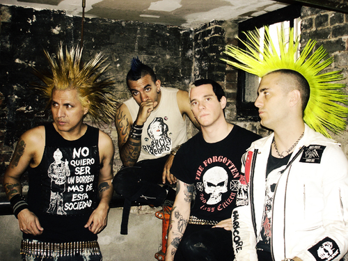 Fotografía promocional de The Casualties