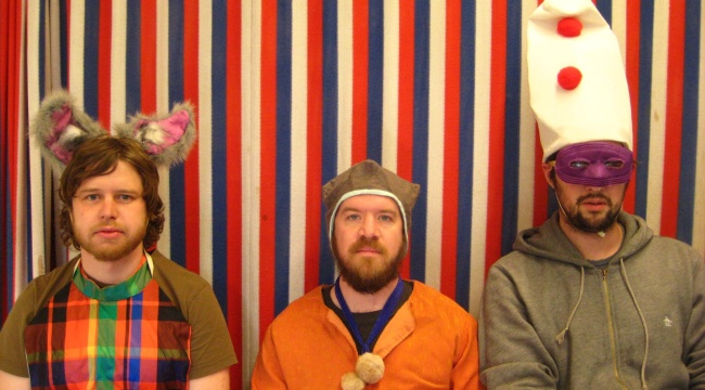 Promofoto von Concierto de The Cave Singers en Seattle.