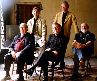 Promotional photograph of The Chieftains.