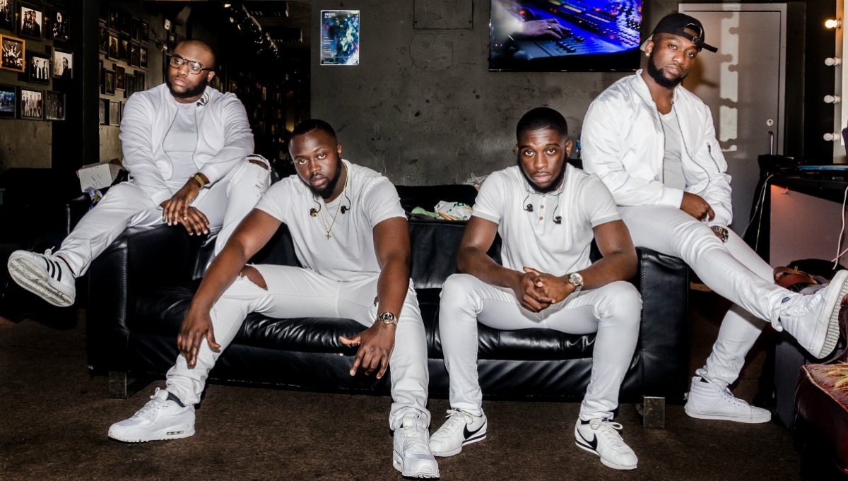 Promotional photograph of Concierto de The Compozers en Amsterdam.