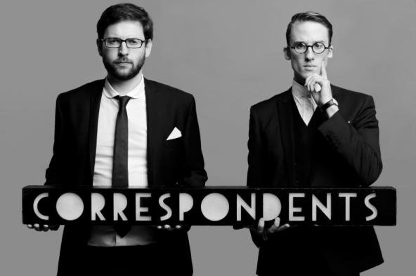 Promotional photograph of The Correspondents.