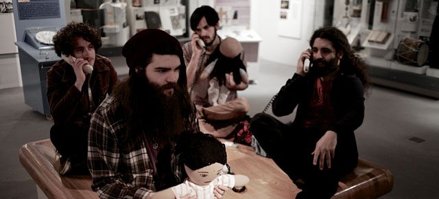 Promotional photograph of The Cosmic Dead.