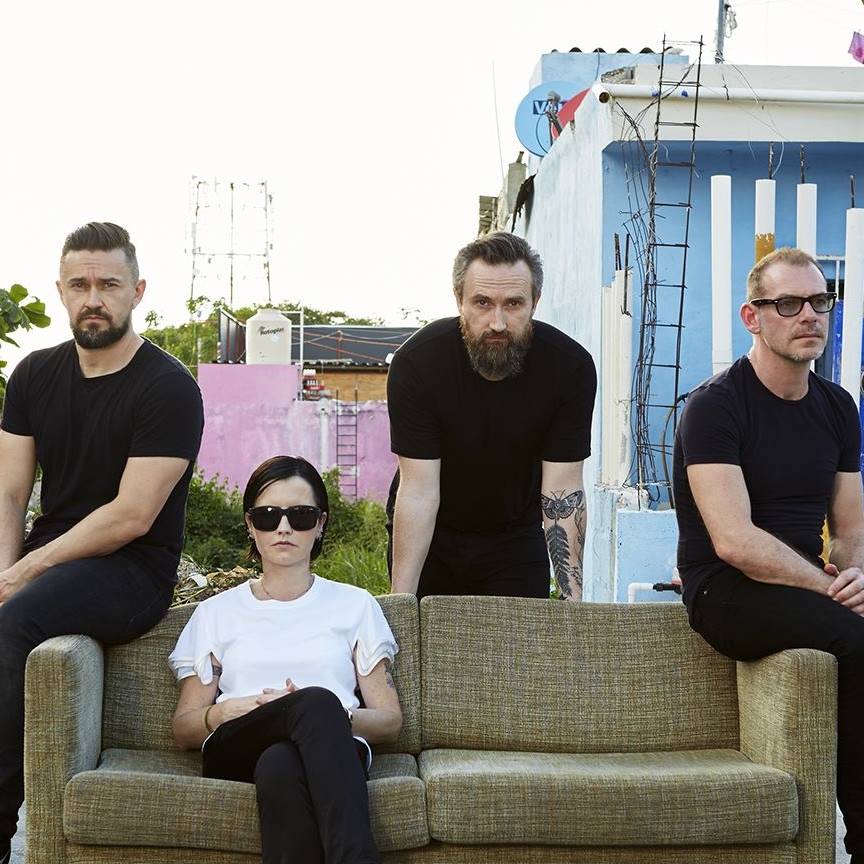 Promotional photograph of The Cranberries.