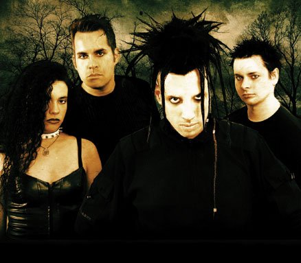 Fotografía promocional de The Crüxshadows