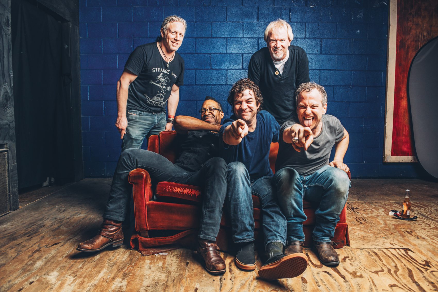 Promotional photograph of The Dean Ween Group.