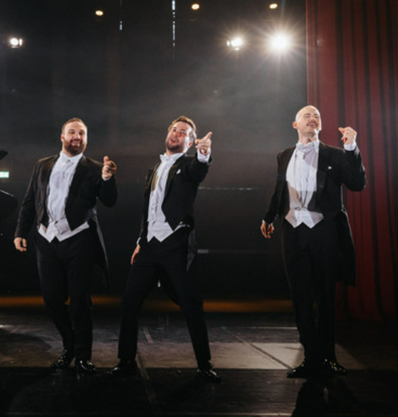 Promotional photograph of Concierto de The Diamond Baritones en Maastricht.