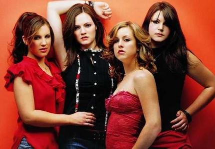 Fotografía promocional de The Donnas