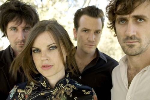 Promotional photograph of The Drones.