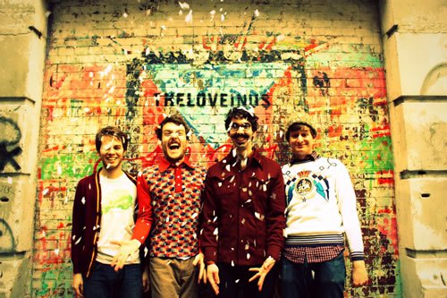 Promotional photograph of The Elwins.