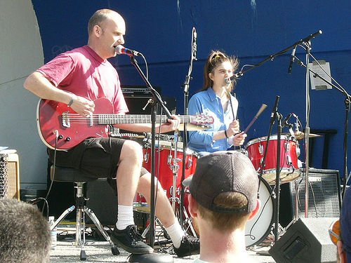 Fotografía promocional de The Evens