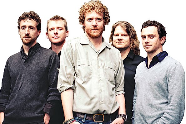 Promotional photograph of The Frames.