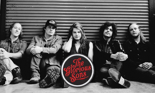 Promofoto von Concierto de The Glorious Sons en Peterborough.