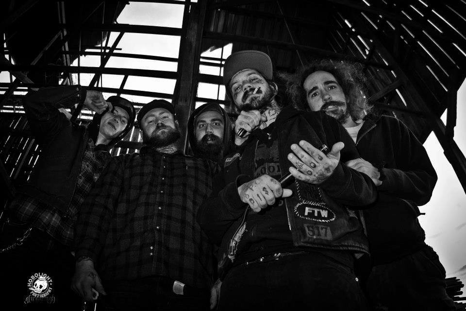 Fotografía promocional de The Goddamn Gallows