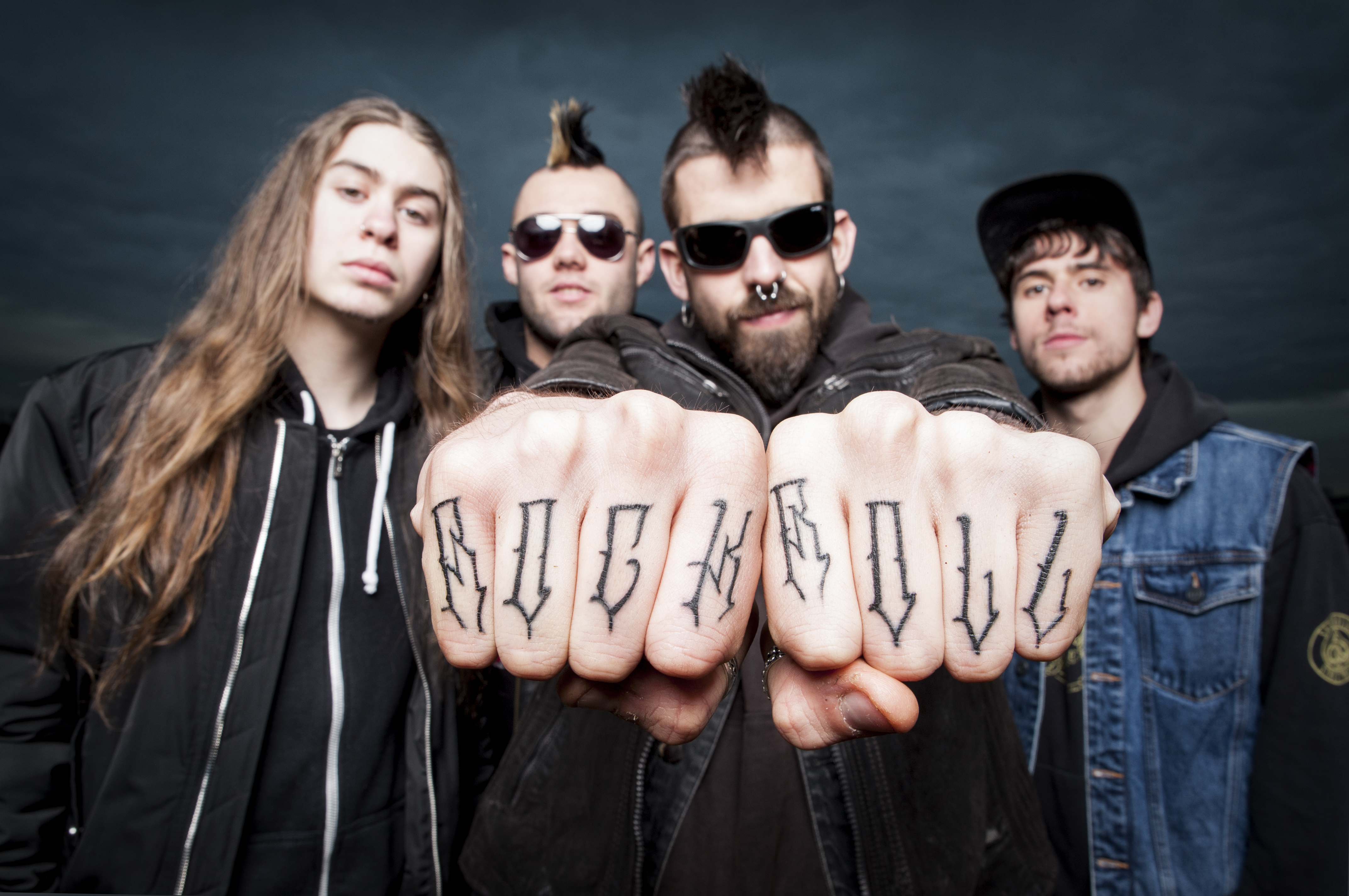 Fotografía promocional de The Guilty Brigade