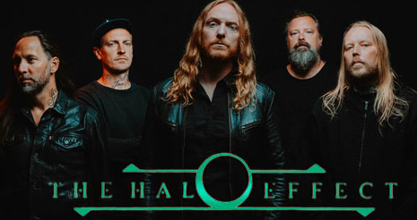 Promofoto von Concierto de The Halo Effect en Frankfurt del Meno.