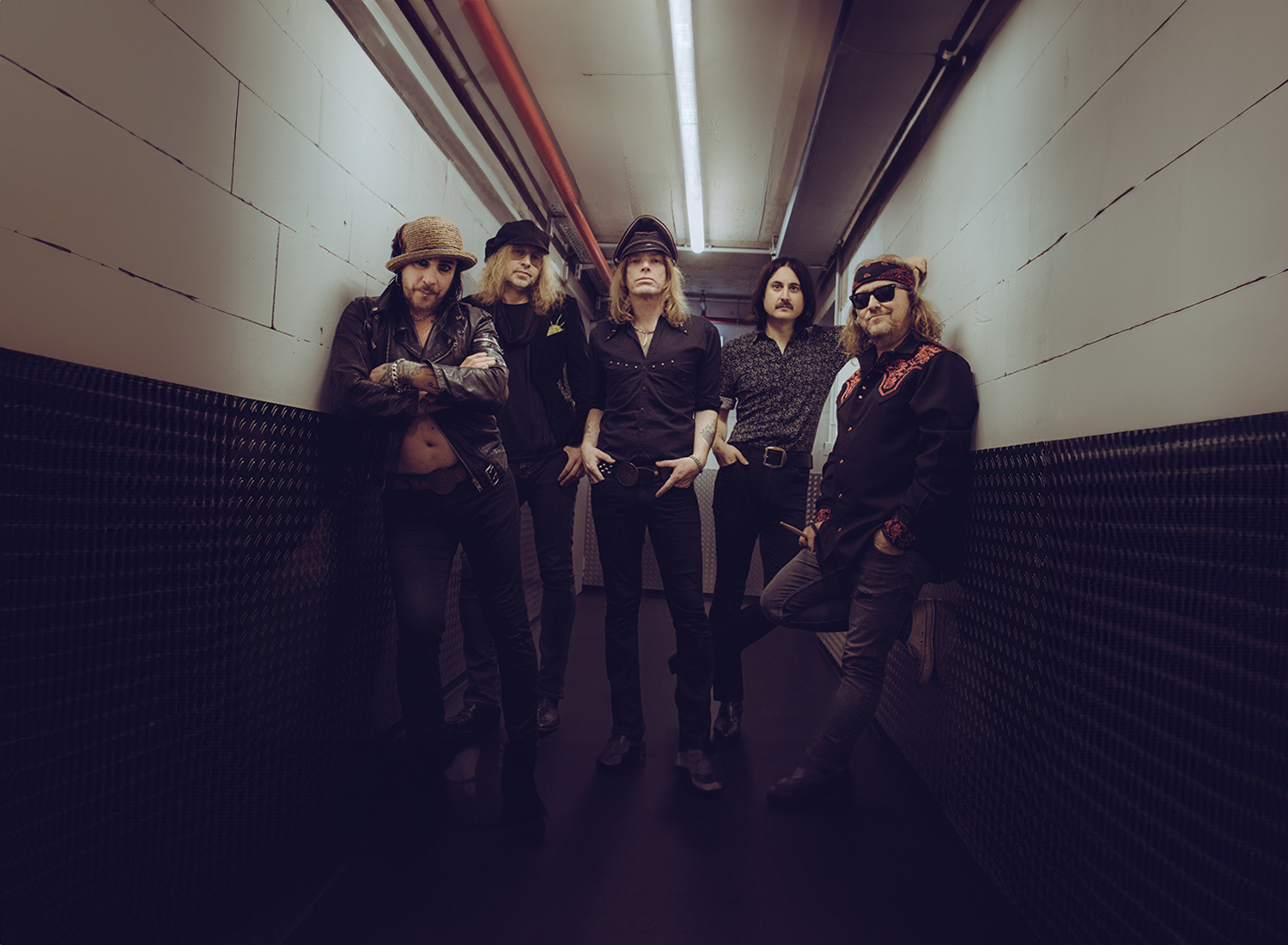 Fotografía promocional de The Hellacopters