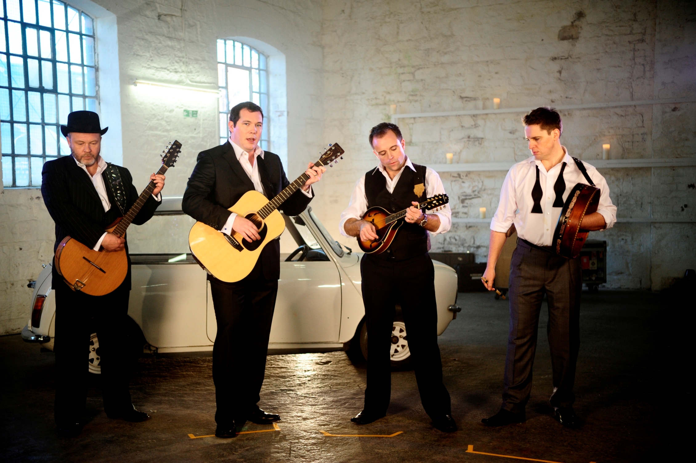 Promotional photograph of Concierto de The High Kings en Mullingar.