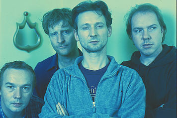 Fotografía promocional de The High Llamas