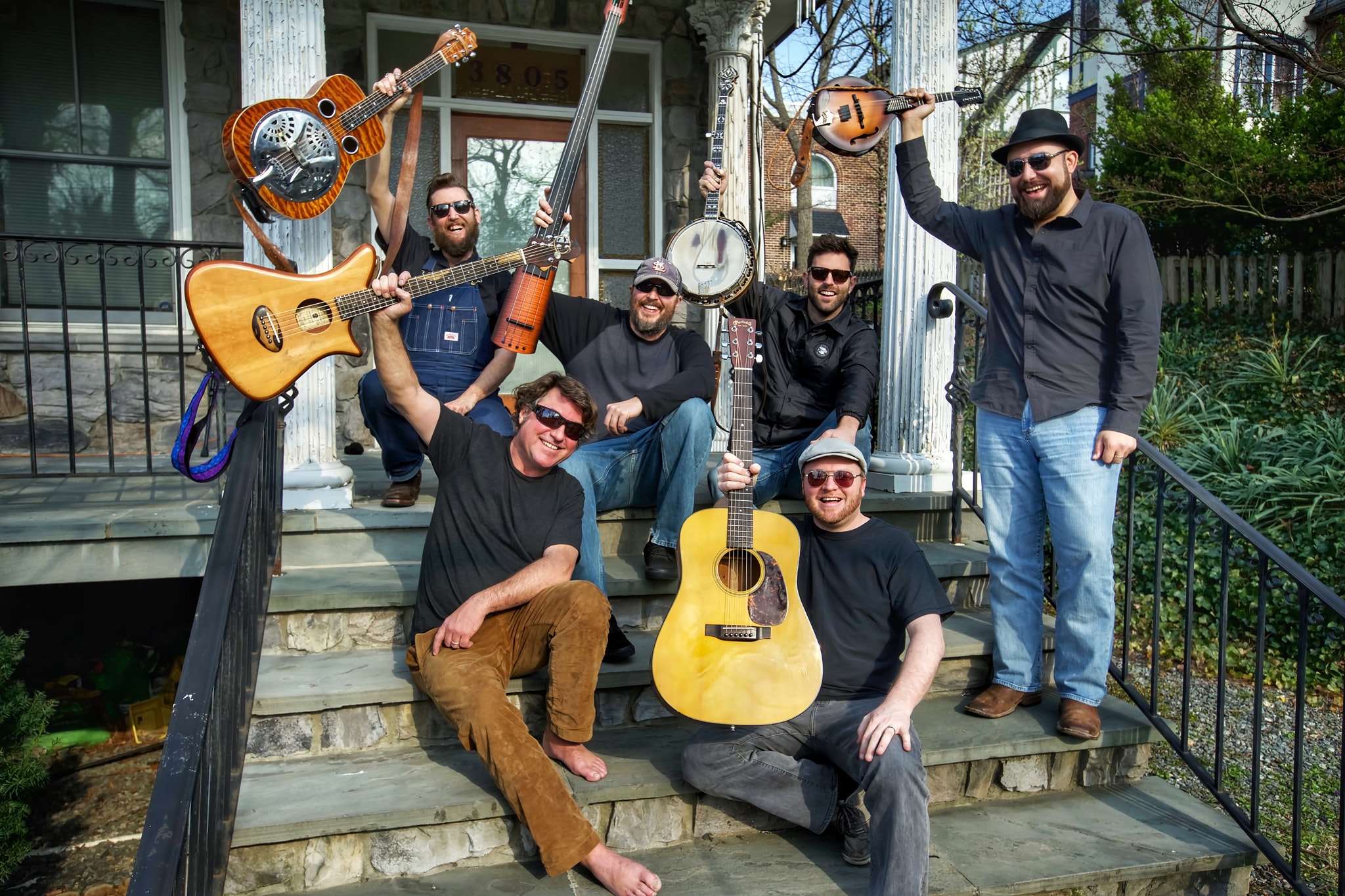 Fotografía promocional de The Hillbenders