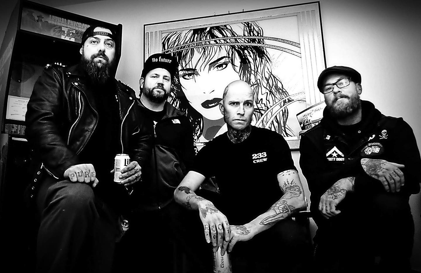 Fotografía promocional de The Hooliganz