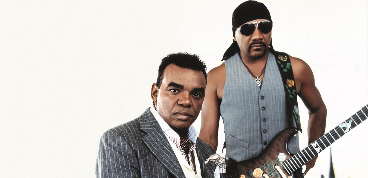 Promotional photograph of The Isley Brothers.