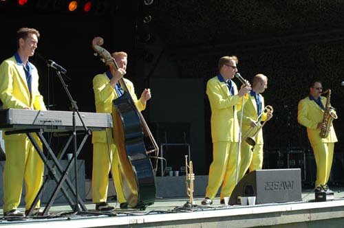 Fotografía promocional de Concierto de The Jive Aces en París