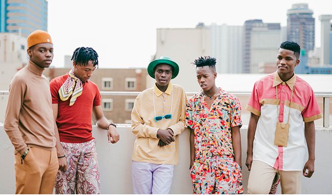 Fotografía promocional de The Joy