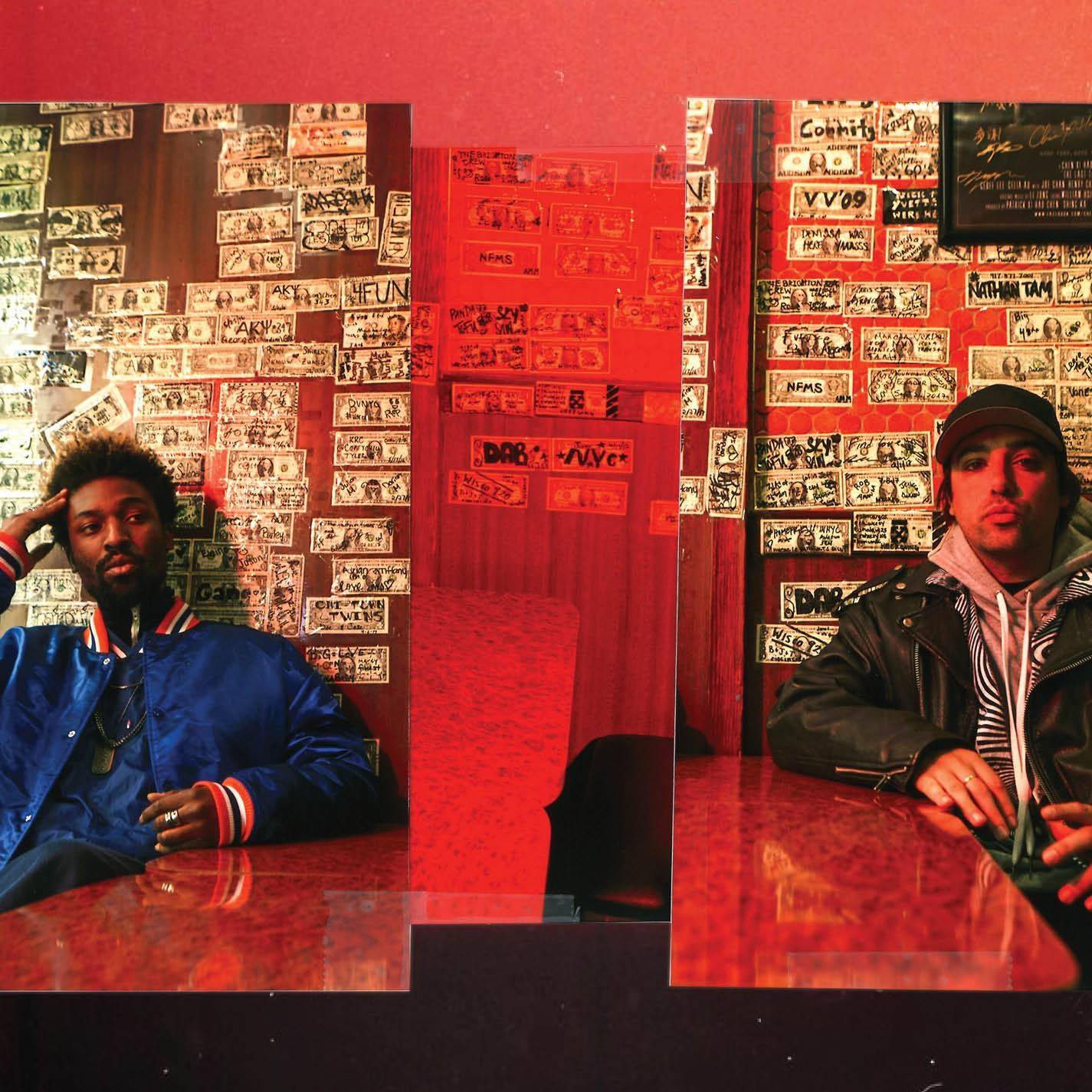 Promotional photograph of The Knocks.