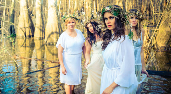 Promotional photograph of The Krickets.