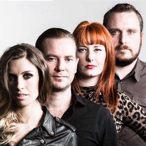 Fotografía promocional de The Love Bombs