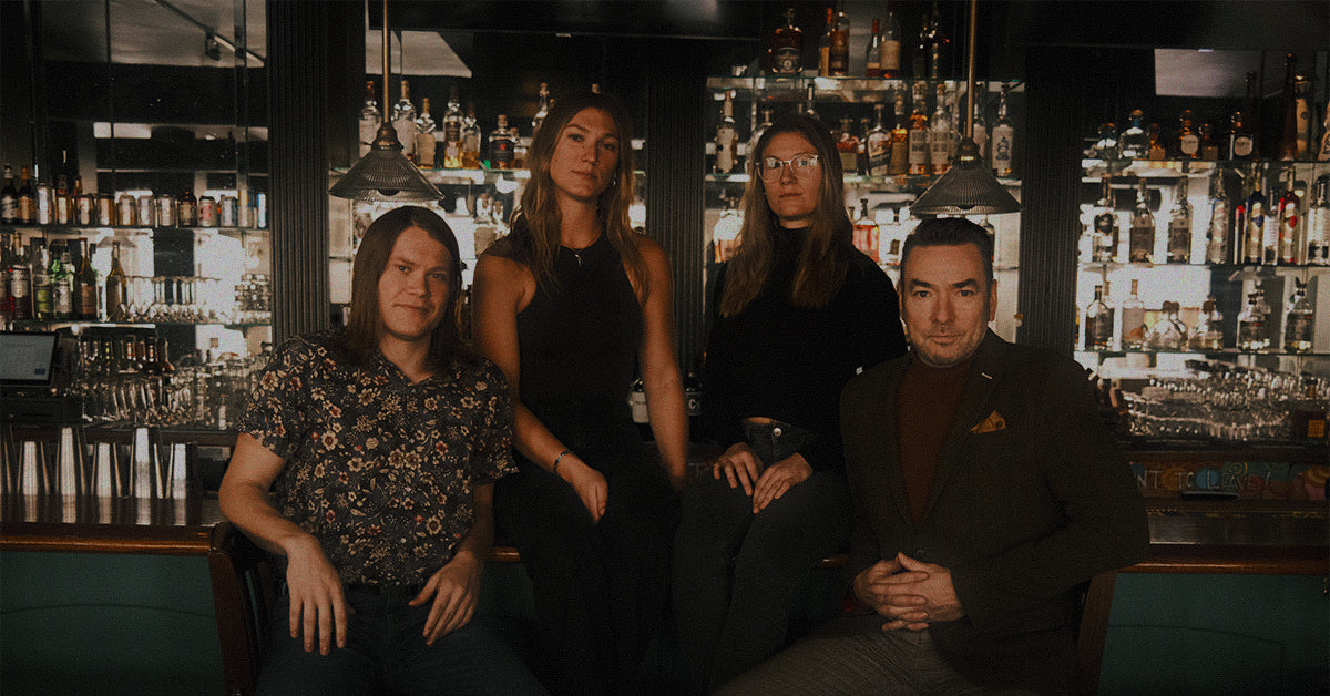 Fotografía promocional de The Lucky Strokes