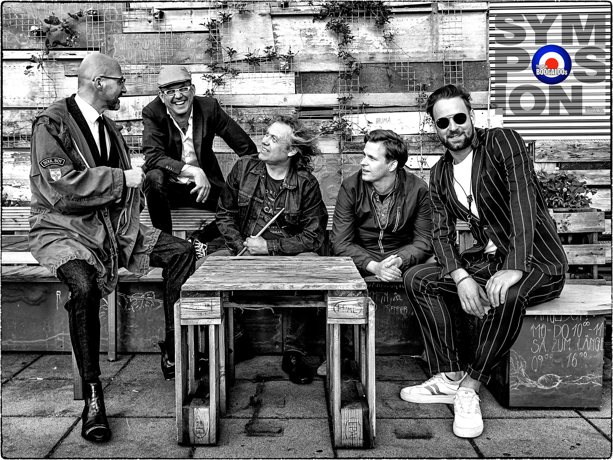 Fotografia promocional de The Max. Boogaloos.