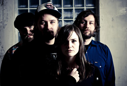 Promotional photograph of Concierto de The Megaphonic Thrift en Oslo.