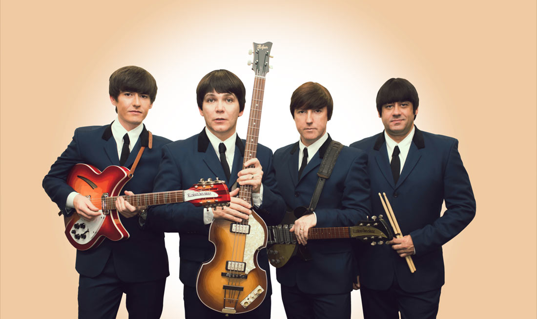Fotografía promocional de The Mersey Beatles
