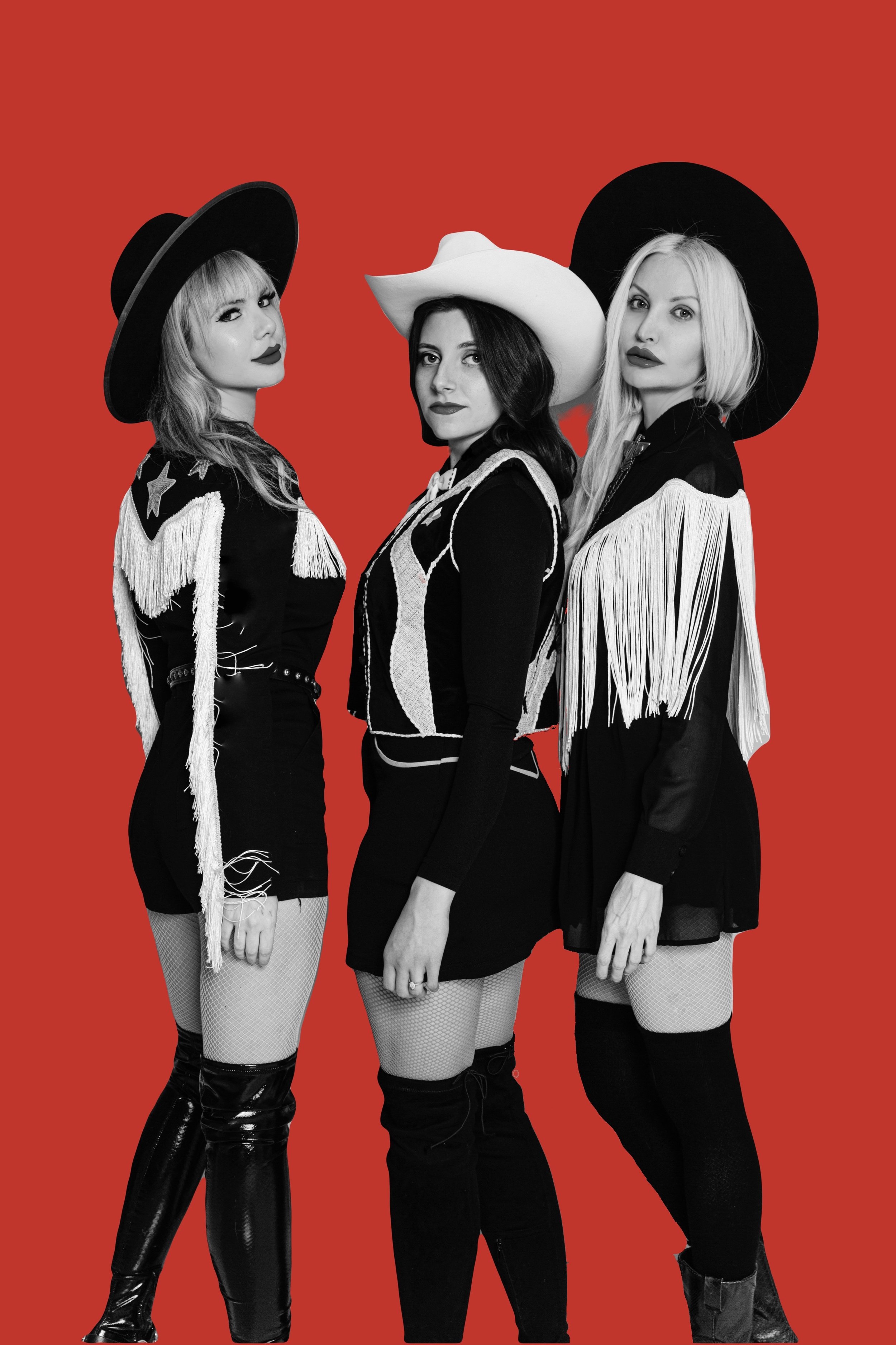 Fotografía promocional de The Midnight Cowgirls