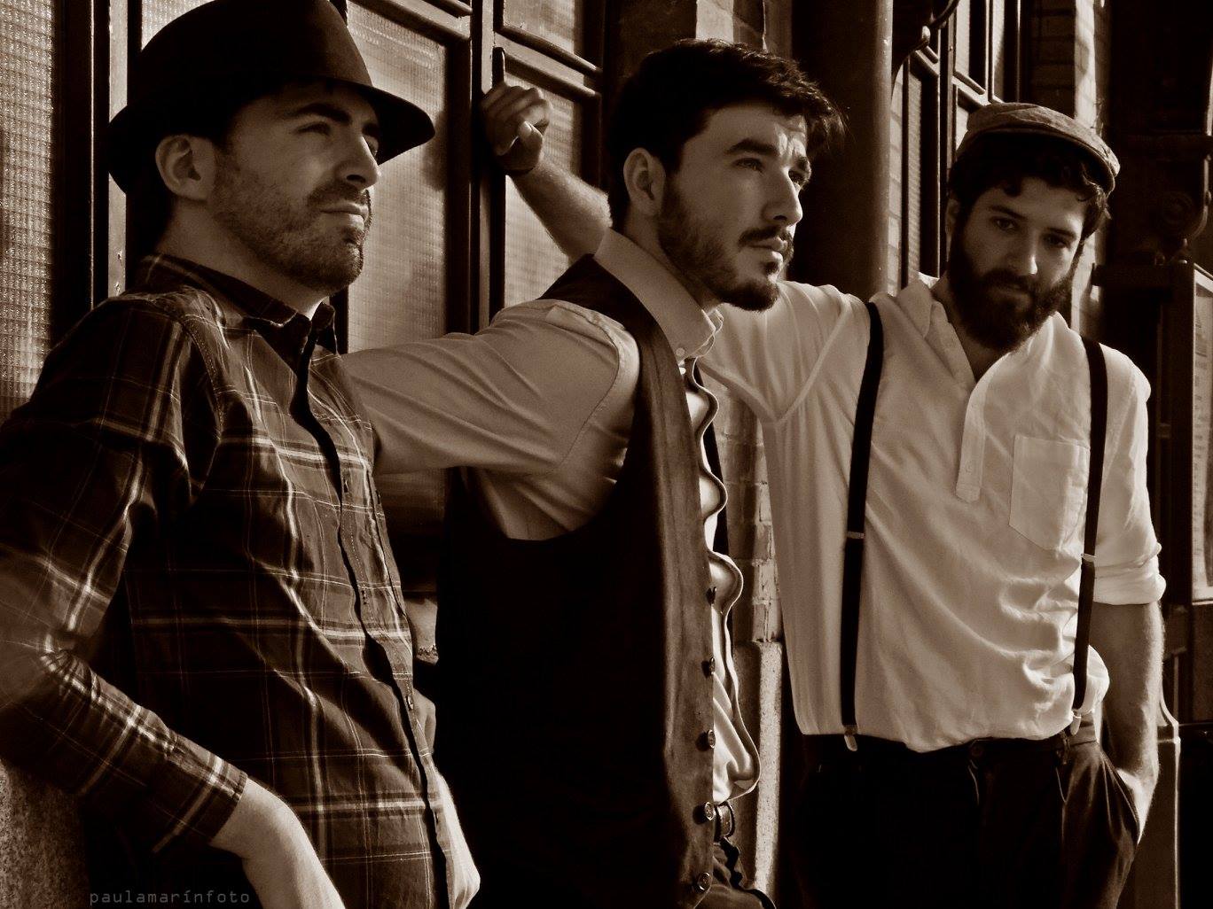 Fotografía promocional de The Morgans Band