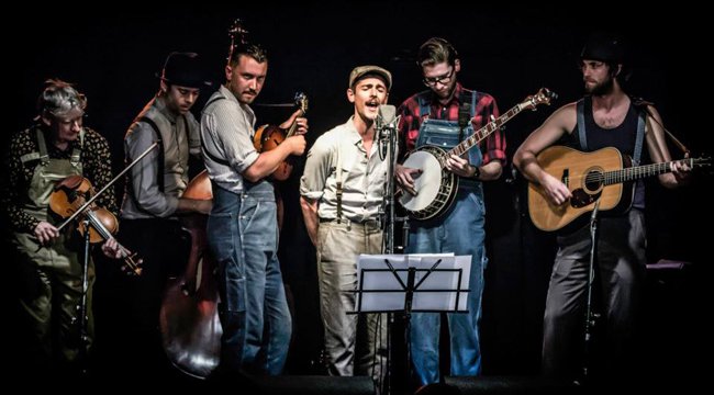 Promotional photograph of The Morrisons.