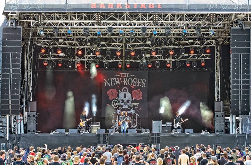 Fotografía promocional de The New Roses