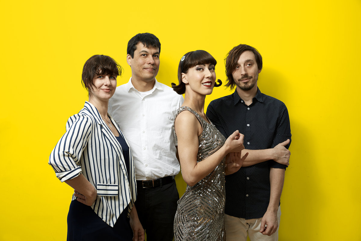 Promotional photograph of The Octopus Project.