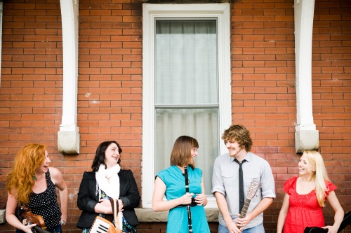 Promotional photograph of The Outside Track.